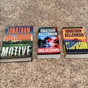 Bundle of Jonathan Kellerman murder mystery books